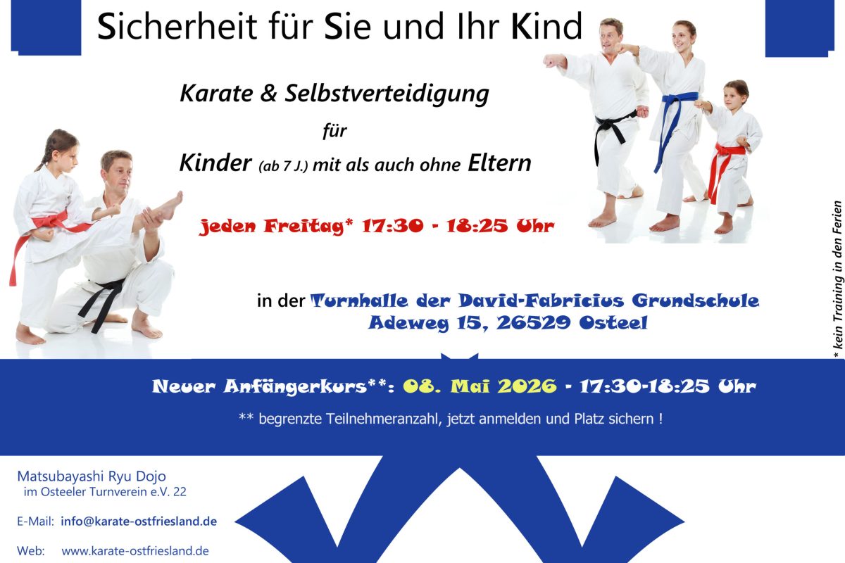 Unser neuer Anfängerkurs beim Osteeler Turnverein startet am 8. Mai 2026